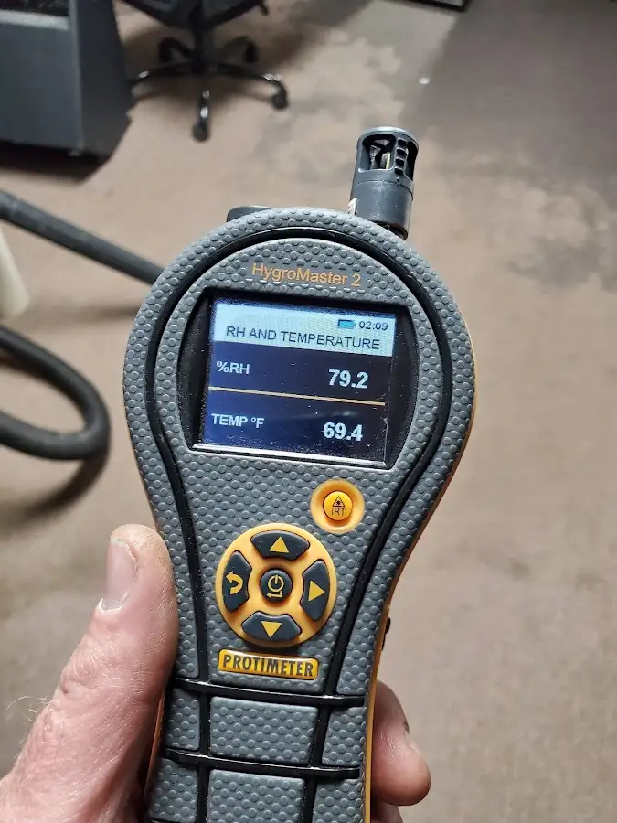 Moisture meter humidity assessment for Mold Remediation & Removal in Marshfield
